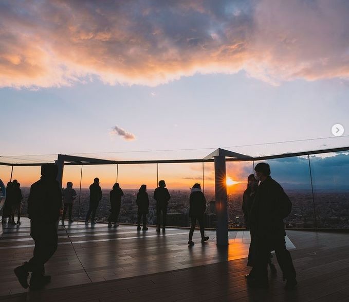 Shibuya Sky Observation deck
