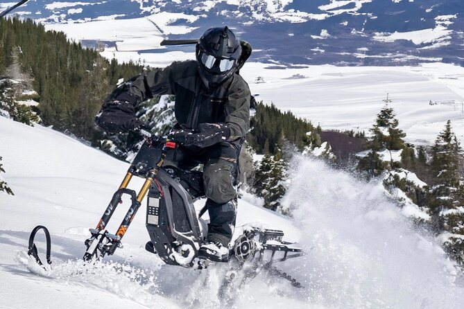 EV Snow Bike Riding Experience Safety Guidelines