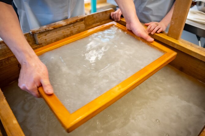 Japanese Paper Washi Making Experience in Asakusa Booking Information