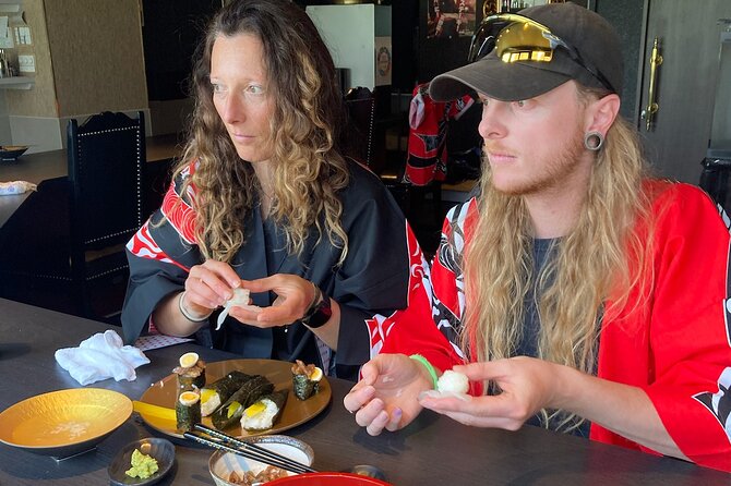 Kyoto Making Wagyu Sushi Experience Experience the Authentic Wagyu Sushi