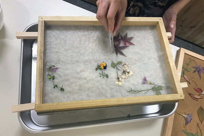 Kyoto Traditional Japanese Washi Papermaking Activity Details