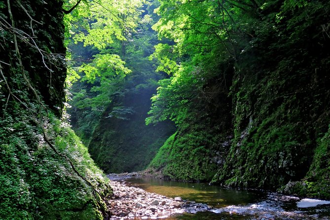Matt Canyon River Trekking Is a Popular Activity in Nishiwaga Town, Iwate Prefecture. River Trekking Highlights