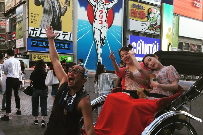 Osaka Rickshaw Tour in New World Overview and Meeting Details