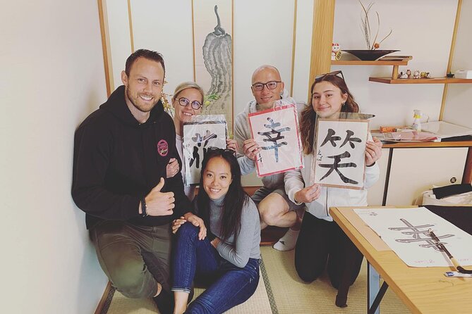 Private Japanese Calligraphy Class in Kyoto Overview and Details