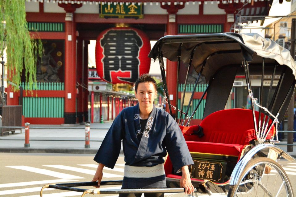Tokyo: Asakusa Sightseeing Tour by Rickshaw - Activity Details and Booking Information