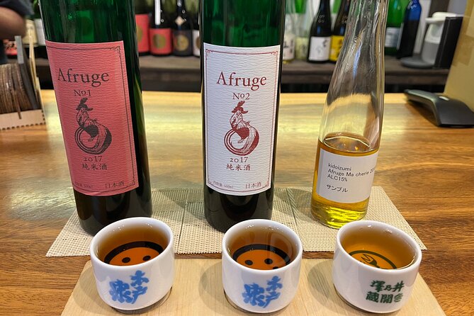 Tokyo Sake Experience, for Couple or Group Sake Tasting Options Available