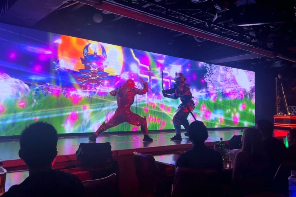 Tokyo: Samurai Show Ticket With 2 Drinks - Ticket Details