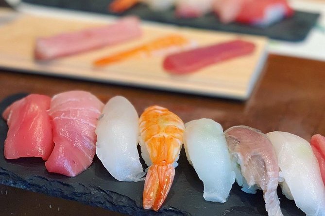 Toyosu & Tsukiji Tour With Sushi Making Workshop Menu and Inclusions