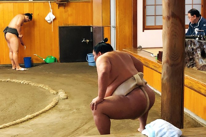 Watch Morning Practice at a Sumo Stable in Tokyo Tour Overview