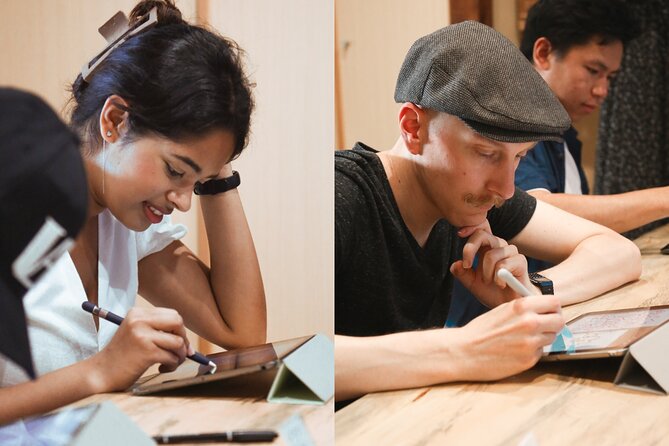 Calligraphy & Digital Art Workshop in Kyoto - Workshop Inclusions