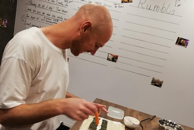 Colorful Japanese Sushi Roll - Techniques for Rolling Sushi