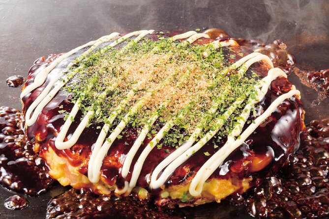 Cook an Okonomiyaki at Restaurant & Walking Tour in Ueno - Sample Menu and Inclusions
