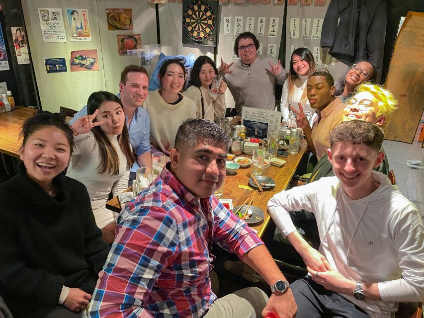 Food & Drinks Bar Tour- Discover Unique Tokyo Nightlife - Food and Drink Options