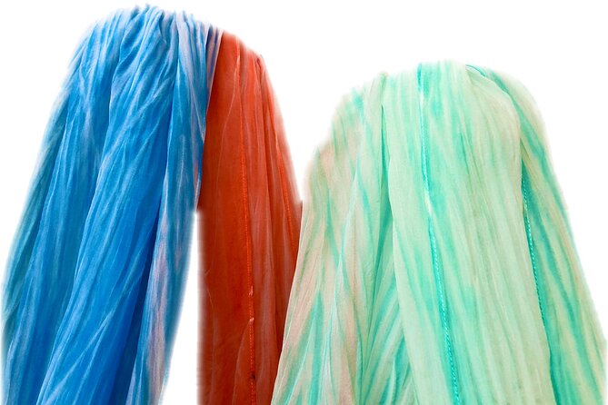 Kyo-arashi Shibori Scarf Class - Meeting and Pickup Information