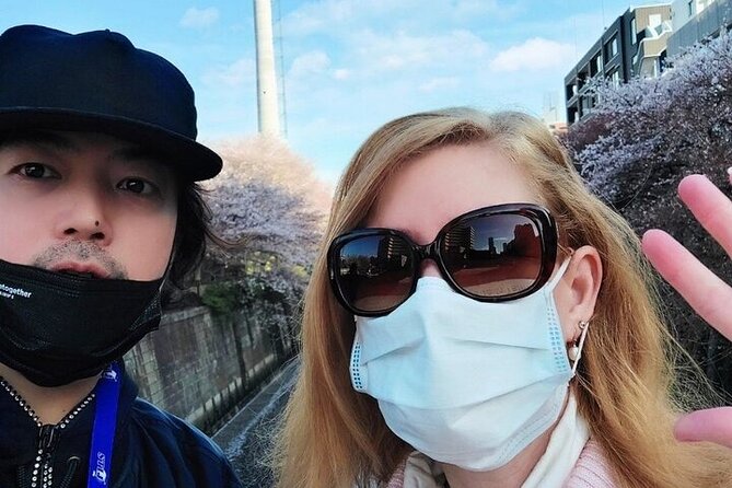Licensed Guide Tokyo Meguro Cherry Blossom Walking Tour - Meeting and Pickup