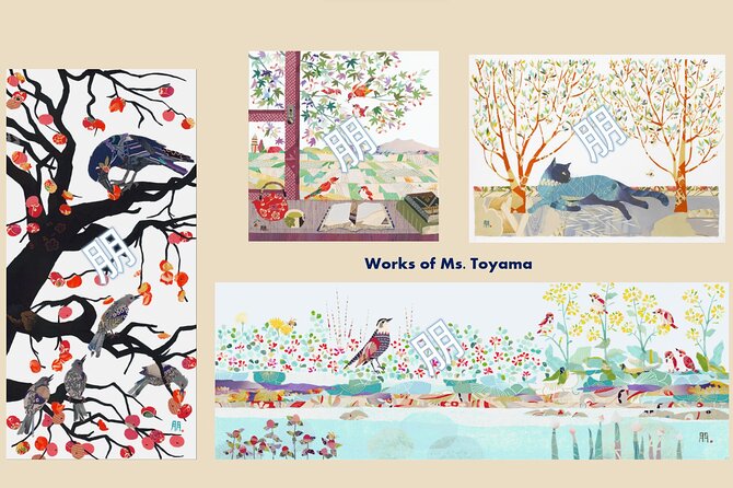 Private Kimono Collage Art Making in an Old House - Meeting and Pickup