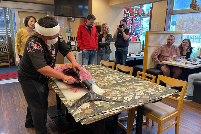 Tuna Cutting Show in Tokyo & Unlimited Sushi & Sake - Experiencing the Tuna Cutting Show