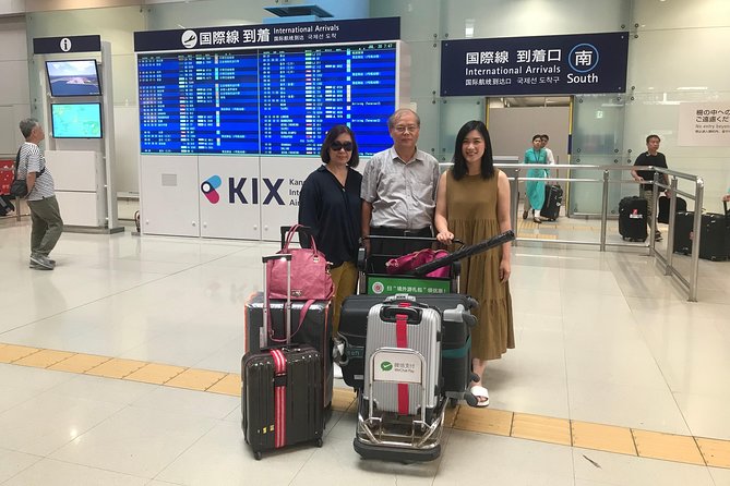 KIX-OSAKA or OSAKA-KIX Airport Transfers (Max 13 Pax) - Pickup Details