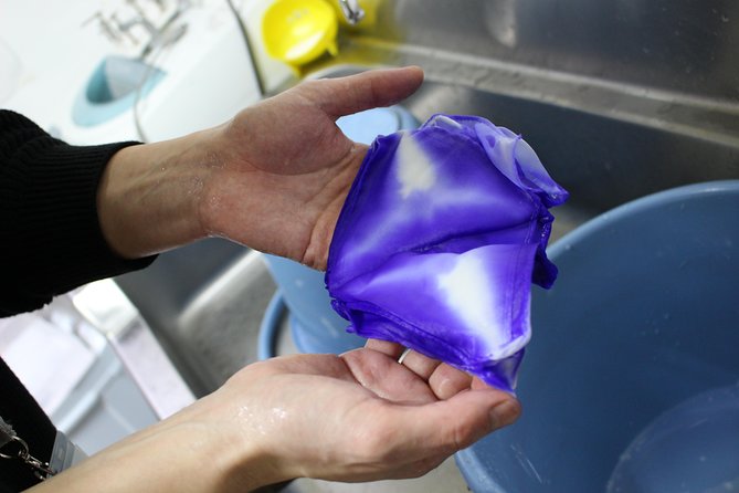 Sekka Shibori Scarf Class - Leaving With a Beautiful Souvenir