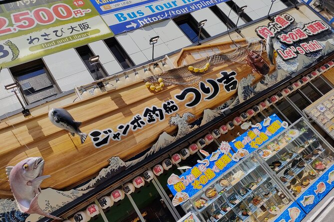 Ultimate Osaka Walking Tour(Osaka Castle, Shinsekai, Dotonburi) - Dotonburi: Indulge in Osakan Street Food and Shopping