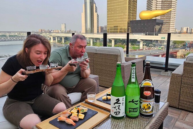 Japanese Sake Tasting Experience Japanese Snack Set (Asakusa) - Traveler Photos and Experiences