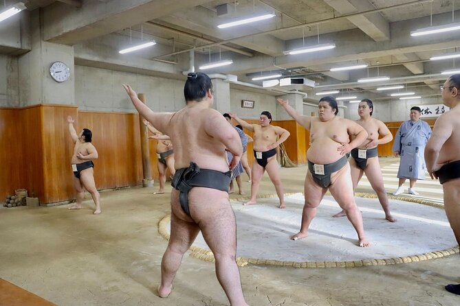 Sumo School Experience With Stable Master and Real Wrestlers - Experience Sumo Wrestling