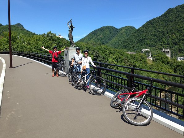Mountain Bike Tour From Sapporo Including Hoheikyo Onsen, Lunch, Cycle Cap - Hot Springs Experience