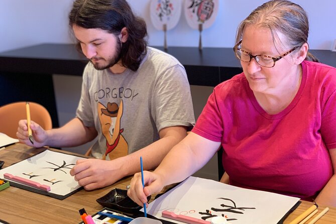 Shodō Creative Japanese Calligraphy Experience - Directions