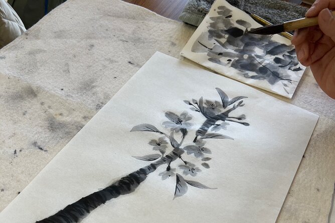 Suibokuga, Ink Painting Experience - Meeting and Pickup Details