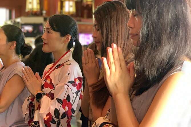 Tokyo Asakusa Tour and Shrine Maiden Ceremonial Dance Experience - Product Code and Cancellation Policy