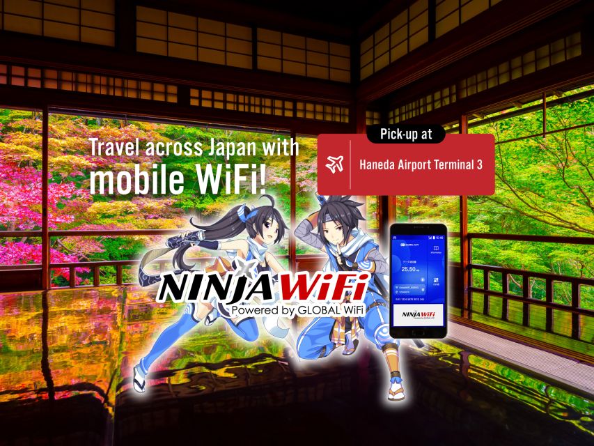 Tokyo: Haneda Airport Terminal 3 Mobile WiFi Rental - The Sum Up