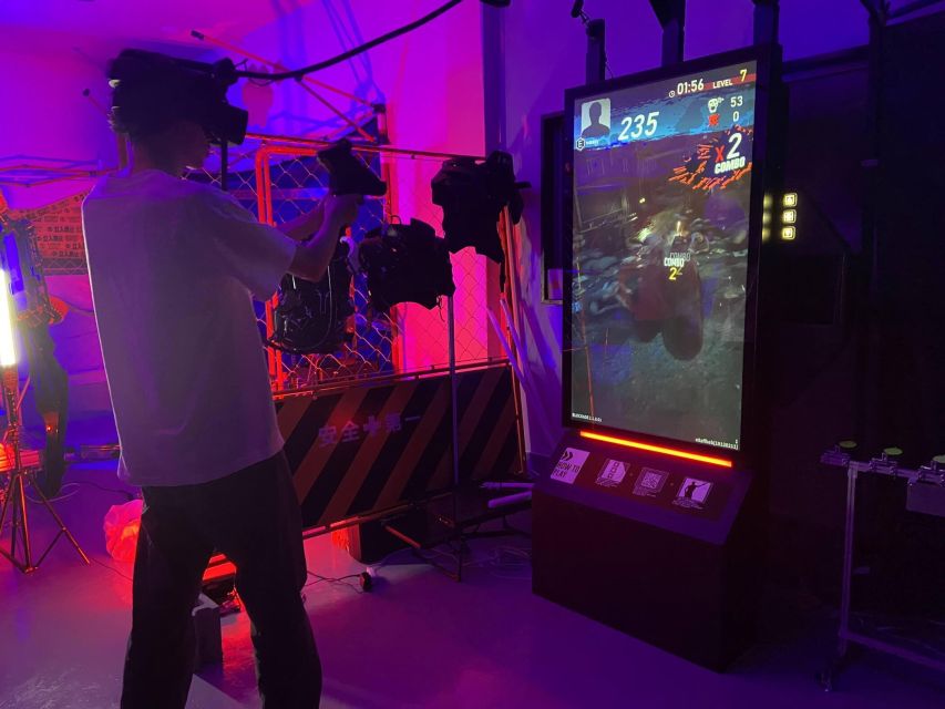 Tokyo : Robot Pilot Attraction and VR Shooting Facility. - Safety Precautions