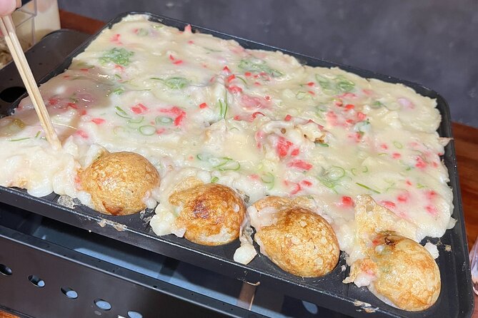 Osaka SAKE Tasting With Takoyaki DIY - The Sum Up