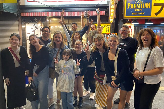 Osaka Street Food Guided Evening Walking Tour - Japanese Desserts and Soda/Pop