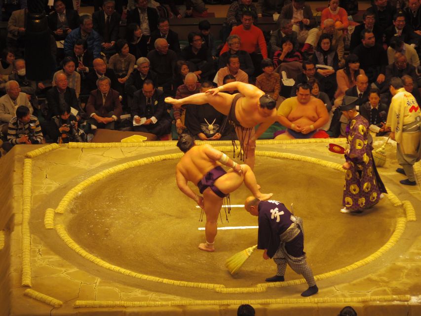 Tokyo: Sumo Wrestling Tournament Ticket With Guide - The Sum Up