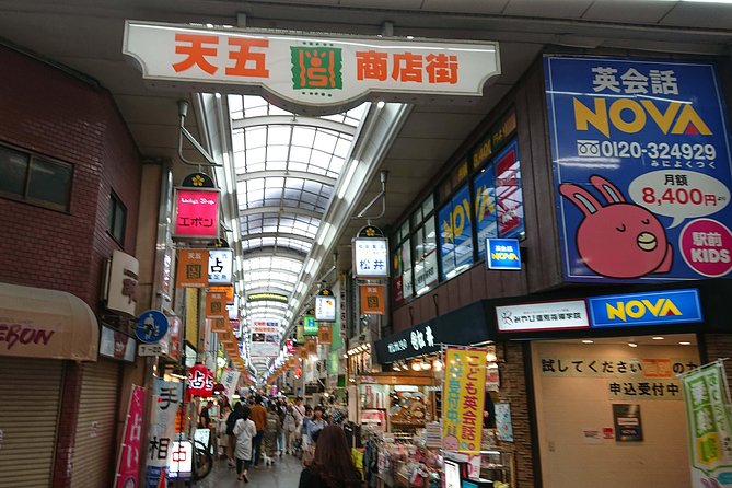 Osaka Castle & Dotonbori Lively One Day Tour - Exploring Dotonbori Nightlife
