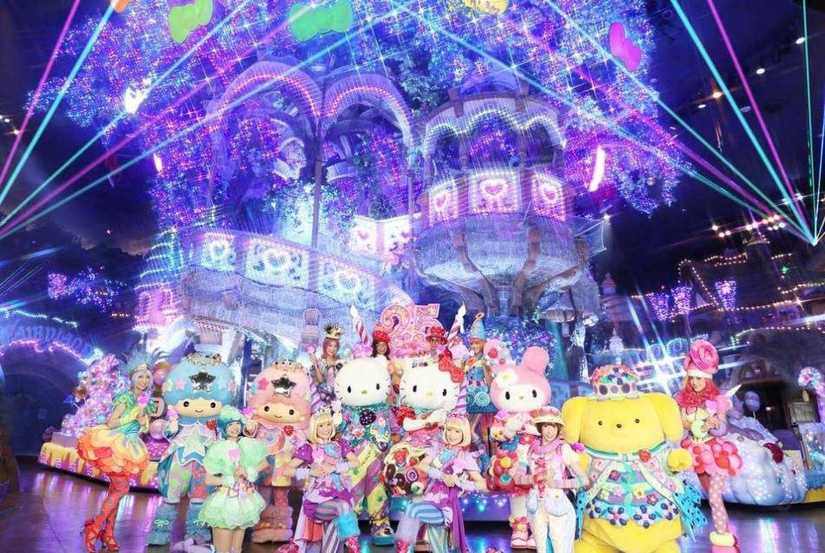 A show at Sanriio Puroland In Toyko