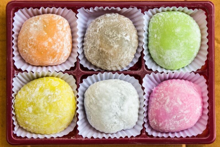 Japanese Mochi cakes