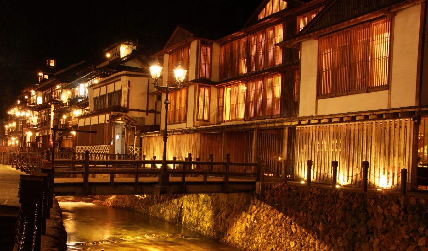 Japanese Ryokan - Onsen Town