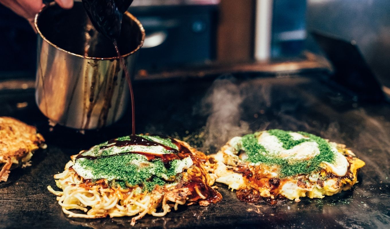 Okonomiyaki - Hiroshima Style