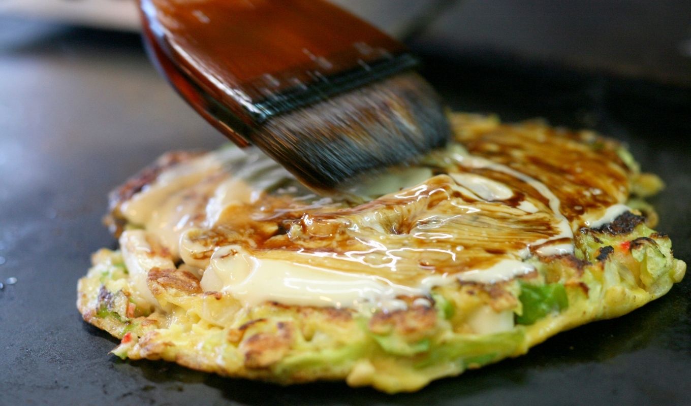 Okonomiyaki - Osaka Style Making