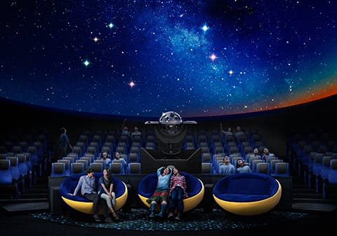 Tenku Planetarium Tokyo Sky Tree © TOBU RAILWAY