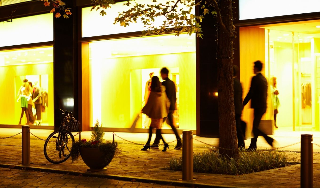 Tokyo Shopping In Winter