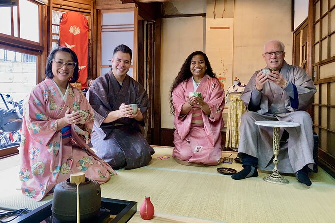 A Unique Antique Kimono and Tea Ceremony Experience in English Quick Takeaways