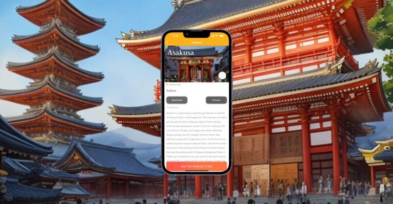 Asakusa（Tokyo）: Smartphone Audio Guide Tour Quick Takeaways