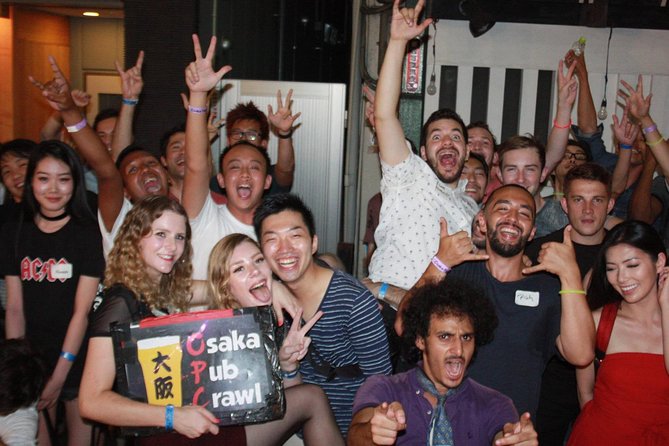 Osaka Pub Crawl and Nightlife Tour - Unforgettable Nightlife Experiences in Osaka