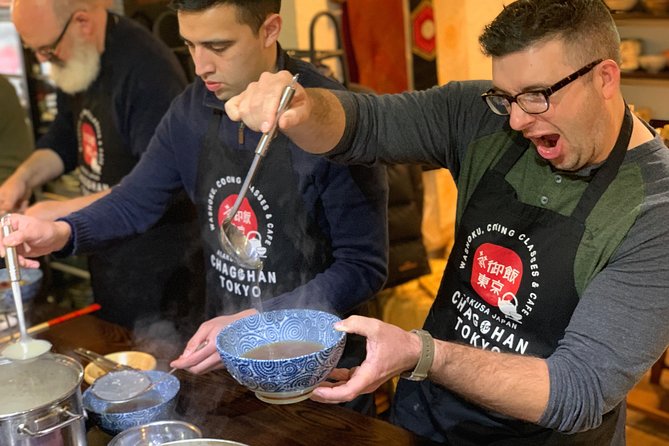 Asakusa Classic Ramen & Crispy Gyoza Cooking Class - Menu and Inclusions