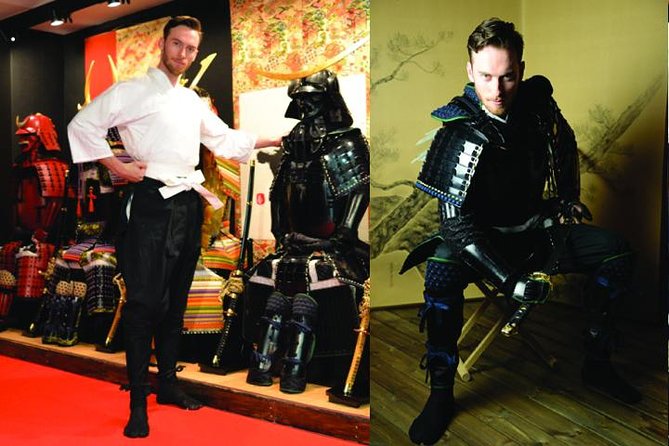 Experience of Samurai and Samurai License of Samurai Armor Photo Studio - Meeting and Pickup Details