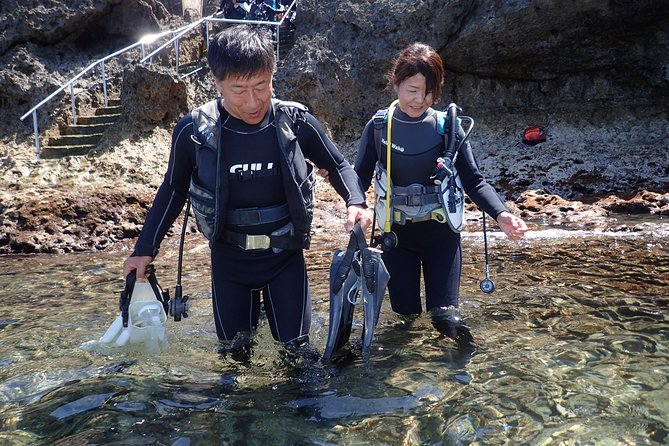 Blue Cave Experience Diving! [Okinawa Prefecture] Feeding & Photo Image Free! English, Chinese Guide - Recap