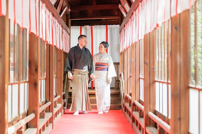 Kimono Photo Session Experience Japanese Culture Inside a Shrine Quick Takeaways